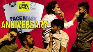 MASK Scenario – Have you ever experienced this|Happy Face Mask Anniversary|ಹಾಕ್ರಪ್ಪ Mask 🎭😷