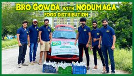 Big Boss Fame Bro gowda joined us for food distribution program